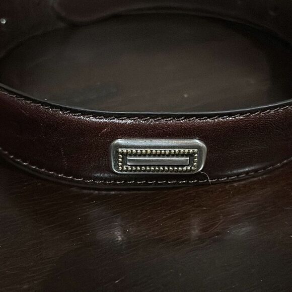 Vintage Fossil Men’s Brown Leather Belt 40” - Picture 2 of 6